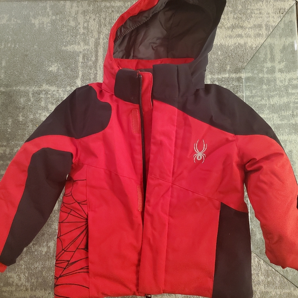 Spyder kids snow jacket size 4